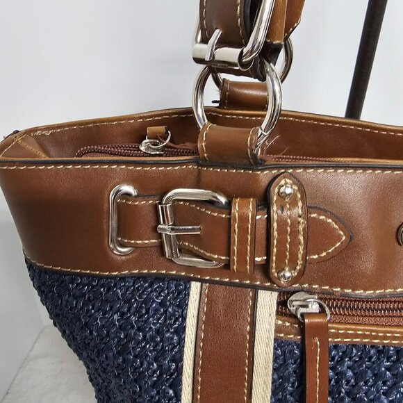 Iconic Vintage Ralph Lauren Straw Bag - Picture 2 of 16